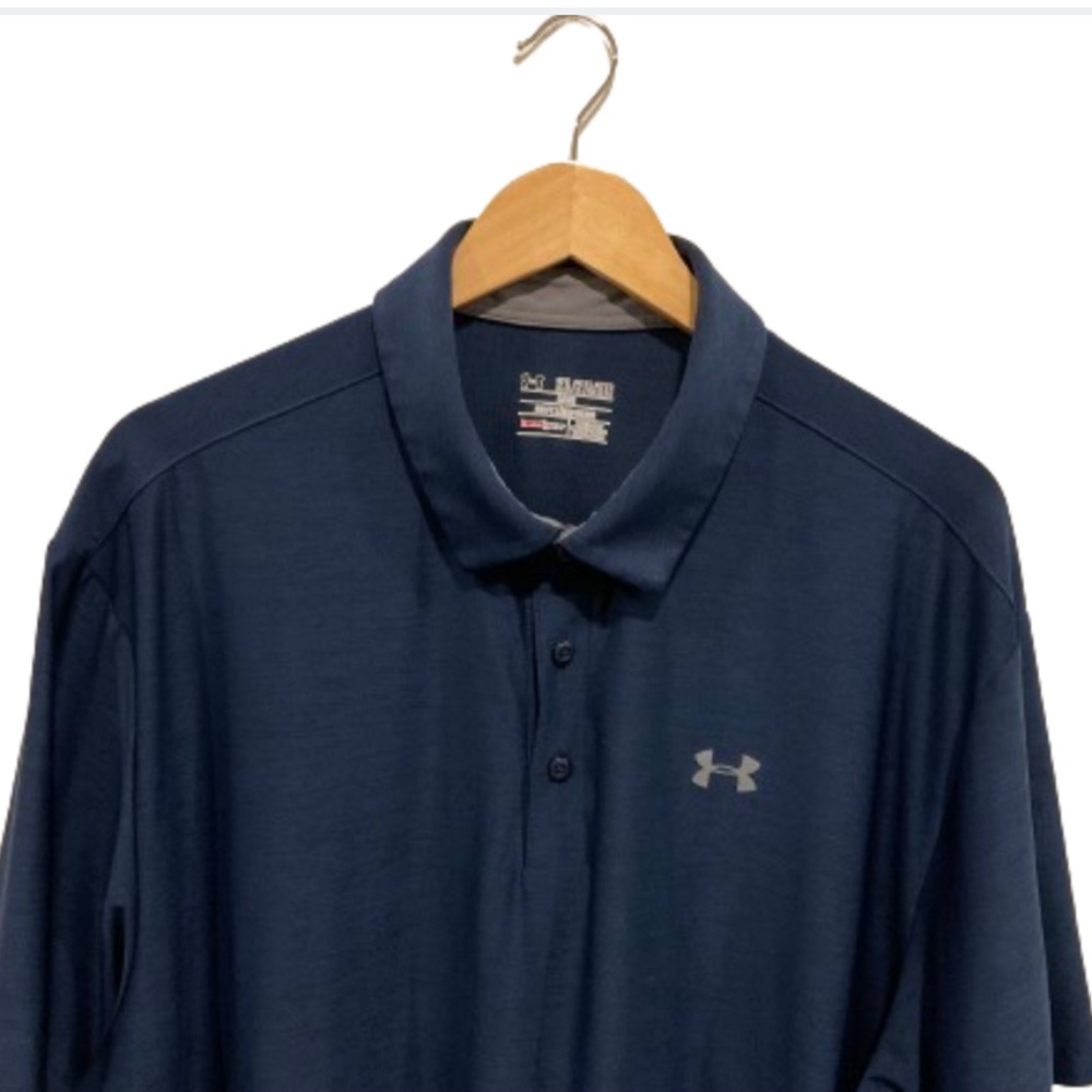 Under Armour Polo Blue  Size XXL